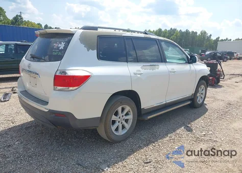 2012 Toyota Highlander Se z USA, uszkodzony, nr VIN 5TDZA3EH6CS027211